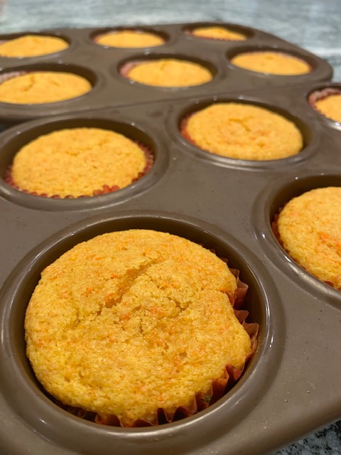 Camille Cupcakes right out of the oven